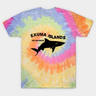 Shark Diving at Exuma Islands - The Bahamas T-Shirt